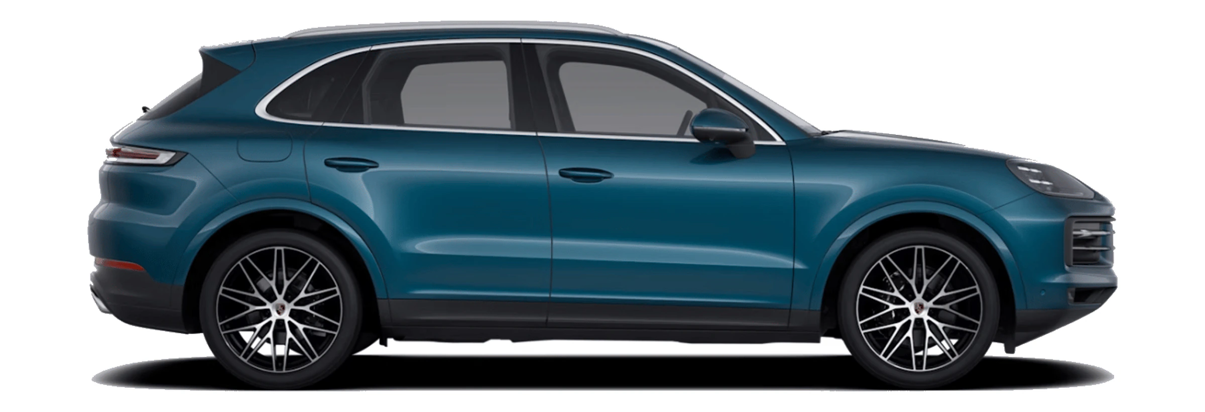 Porsche Cayenne in profile